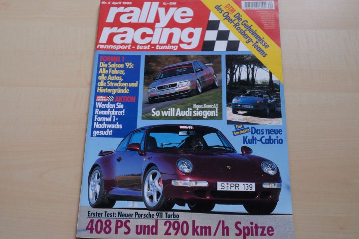 Deckblatt Rallye Racing (04/1995)